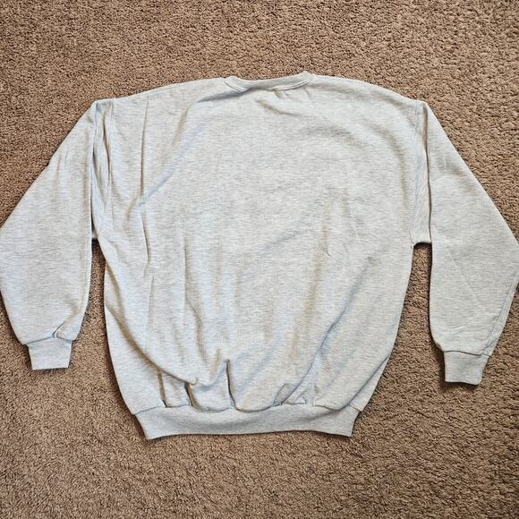 Vintage Firehouse Brewing Company Sweater Size XL Gray 90s Pullover Heavyweight - Picture 7 of 12